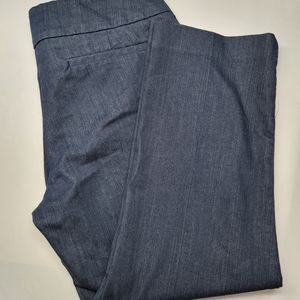 7th Avenue New York & Co Suiting collection deep blue Slacks size 6